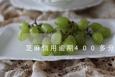 芝麻信用逾期400多分 芝麻信用逾期400多分