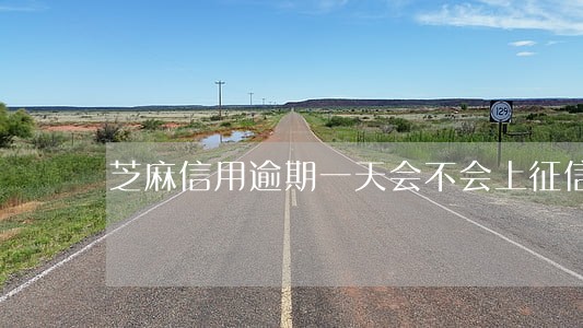 芝麻信用逾期一天会不会上征信 芝麻信用逾期一天会不会上征信