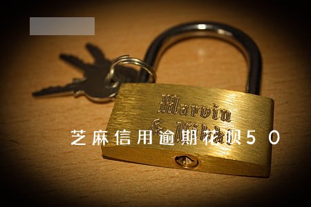 芝麻信用逾期花呗50 芝麻信用逾期花呗50