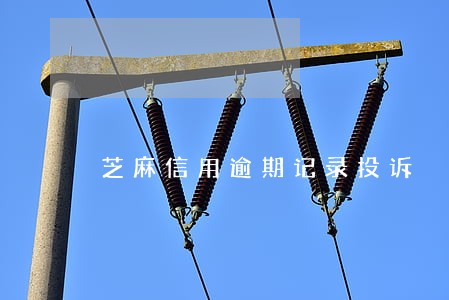 芝麻信用逾期记录投诉 芝麻信用逾期记录投诉