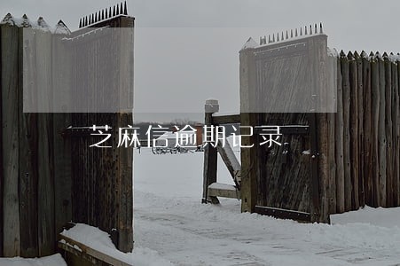 芝麻信逾期记录 芝麻信逾期记录