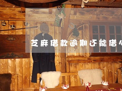 芝麻借款逾期还能借么 芝麻借款逾期还能借么