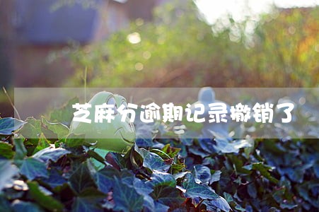 芝麻分逾期记录撤销了 芝麻分逾期记录撤销了