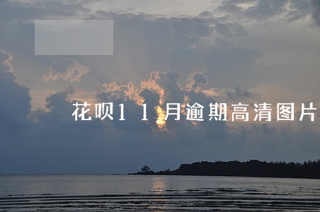 花呗11月逾期高清图片 花呗11月逾期高清图片