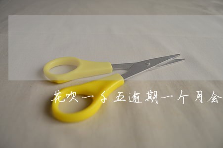 花呗一千五逾期一个月会不会上门