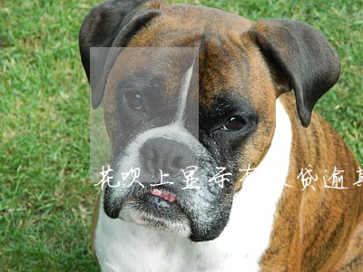 花呗上显示有微贷逾期 花呗上显示有微贷逾期