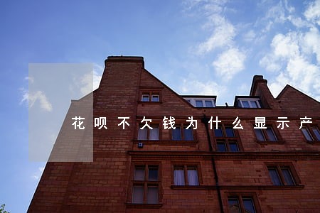 花呗不欠钱为什么显示产品逾期