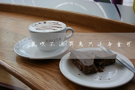 花呗不还罚息只还本金可以吗