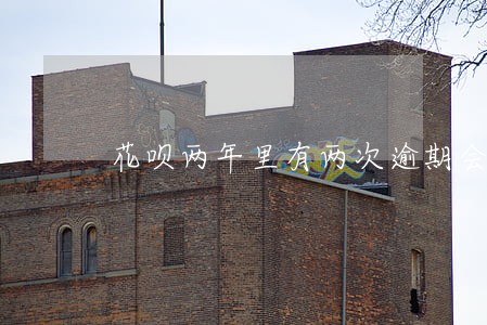 花呗两年里有两次逾期会怎么样 花呗两年里有两次逾期会怎么样