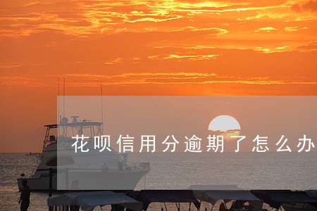 花呗信用分逾期了怎么办 花呗信用分逾期了怎么办