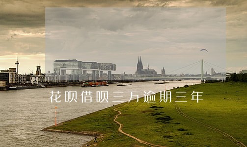 花呗借呗三万逾期三年 花呗借呗三万逾期三年