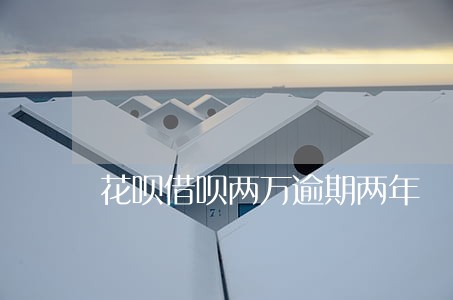 花呗借呗两万逾期两年
