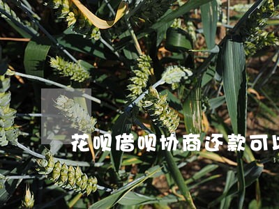 花呗借呗协商还款可以只还本金吗 花呗借呗协商还款可以只还本金吗