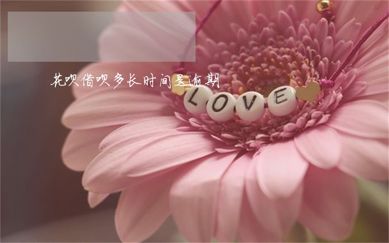 花呗借呗多长时间是逾期 花呗借呗多长时间是逾期