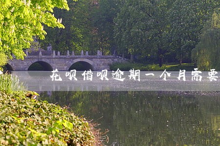 花呗借呗逾期一个月需要多少利息 花呗借呗逾期一个月需要多少利息