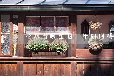 花呗借呗逾期三年如何减免