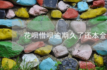 花呗借呗逾期久了还本金可以吗 花呗借呗逾期久了还本金可以吗