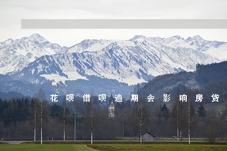 花呗借呗逾期会影响房贷审批吗