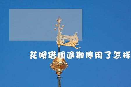 花呗借呗逾期停用了怎样恢复