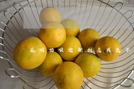 花呗借呗逾期利息减免不了 花呗借呗逾期利息减免不了
