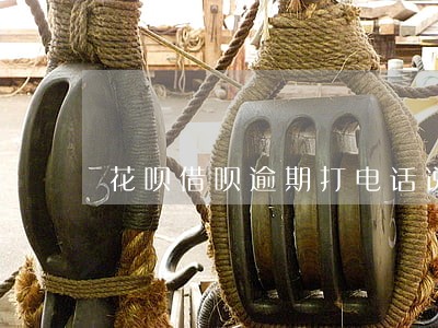花呗借呗逾期打电话说报案