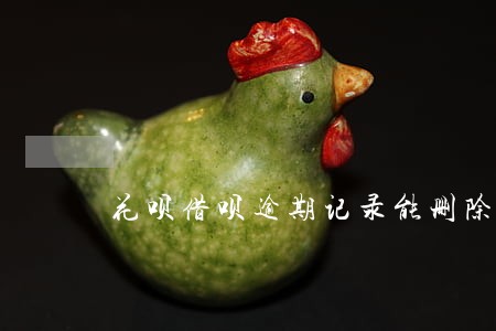 花呗借呗逾期记录能删除吗 花呗借呗逾期记录能删除吗