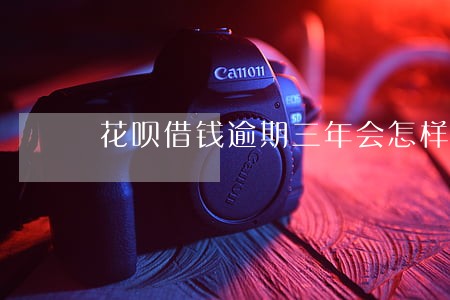 花呗借钱逾期三年会怎样