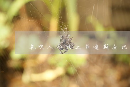 花呗入征信之前逾期会记录吗 花呗入征信之前逾期会记录吗