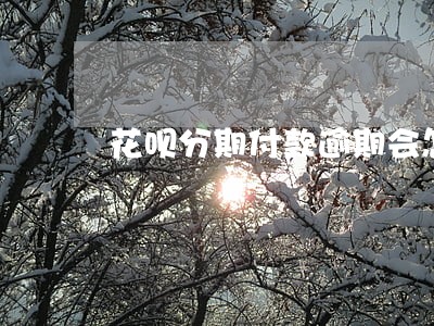 花呗分期付款逾期会怎么样 花呗分期付款逾期会怎么样