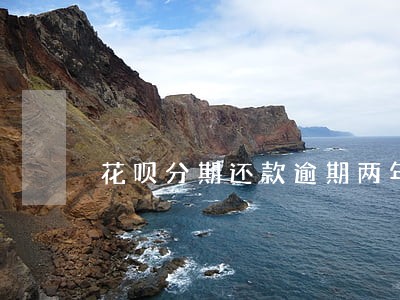 花呗分期还款逾期两年 花呗分期还款逾期两年