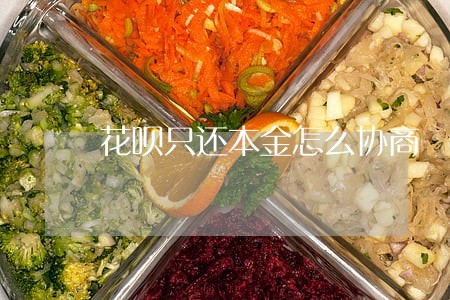 花呗只还本金怎么协商 花呗只还本金怎么协商