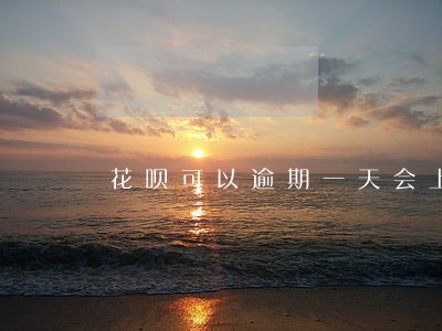 花呗可以逾期一天会上征信吗