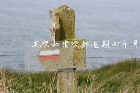 花呗和借呗都逾期四个月 花呗和借呗都逾期四个月