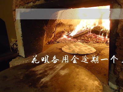 花呗备用金逾期一个月可以么 花呗备用金逾期一个月可以么