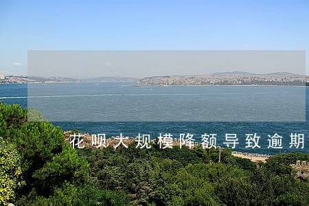 花呗大规模降额导致逾期 花呗大规模降额导致逾期