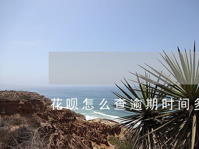 花呗怎么查逾期时间多久 花呗怎么查逾期时间多久