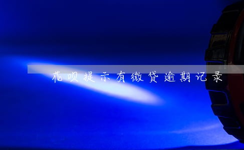 花呗提示有微贷逾期记录 花呗提示有微贷逾期记录