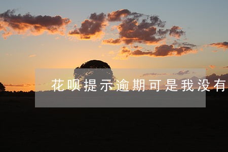 花呗提示逾期可是我没有用过 花呗提示逾期可是我没有用过