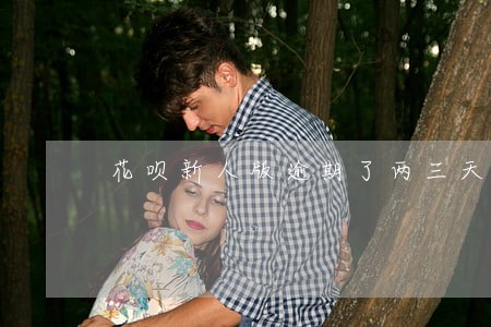 花呗新人版逾期了两三天 花呗新人版逾期了两三天