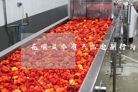 花呗显示有产品逾期行为 花呗显示有产品逾期行为