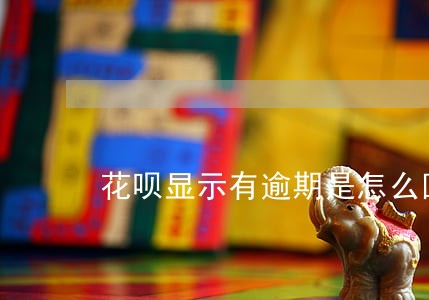 花呗显示有逾期是怎么回事 花呗显示有逾期是怎么回事