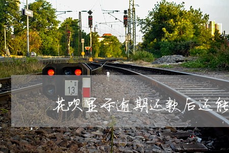 花呗显示逾期还款后还能使用么