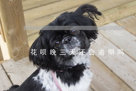 花呗晚三天还会逾期吗 花呗晚三天还会逾期吗