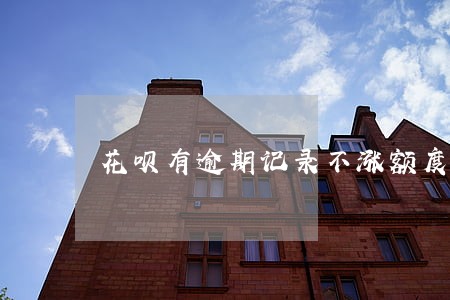 花呗有逾期记录不涨额度 花呗有逾期记录不涨额度