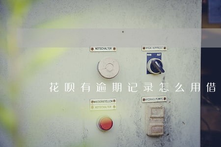 花呗有逾期记录怎么用借呗 花呗有逾期记录怎么用借呗