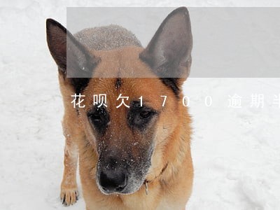 花呗欠1700逾期半年 花呗欠1700逾期半年