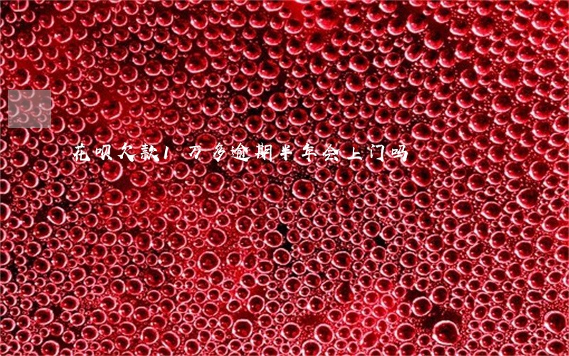 花呗欠款1万多逾期半年会上门吗 花呗欠款1万多逾期半年会上门吗