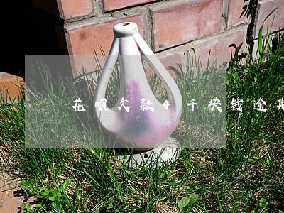 花呗欠款4千块钱逾期 花呗欠款4千块钱逾期