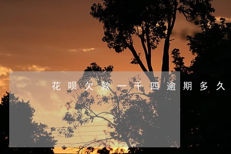 花呗欠款一千四逾期多久会打电话 花呗欠款一千四逾期多久会打电话