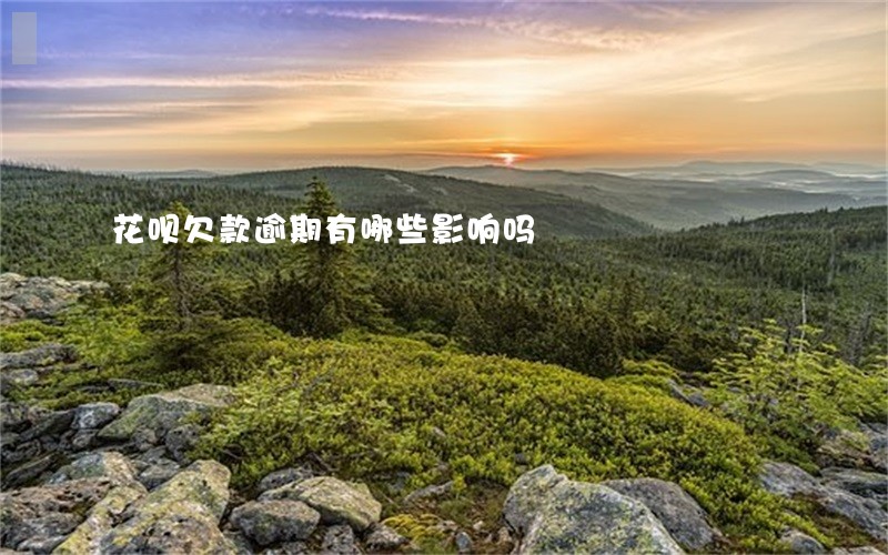 花呗欠款逾期有哪些影响吗 花呗欠款逾期有哪些影响吗